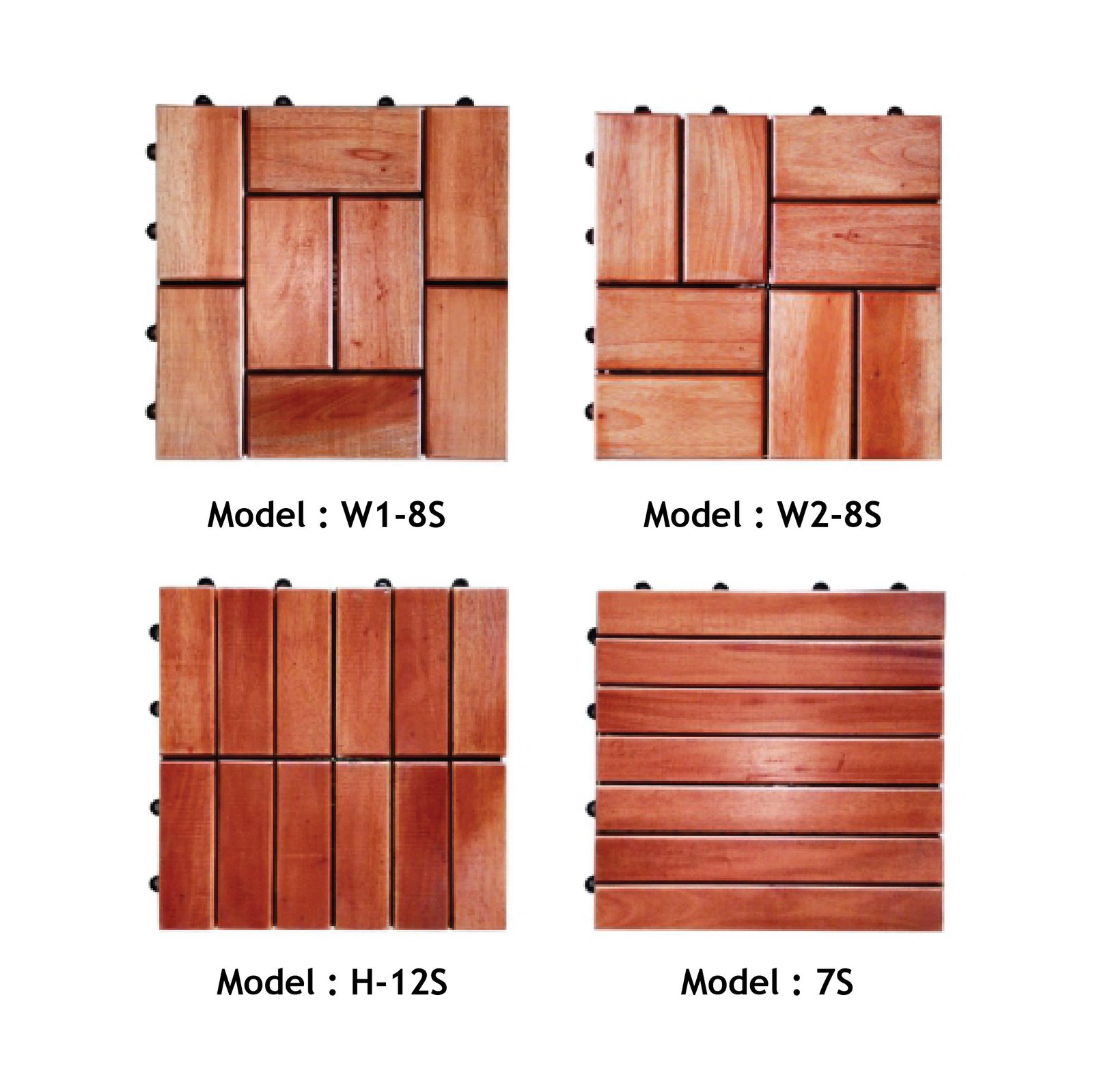 Interlocking Wood Tiles - Gambar 4