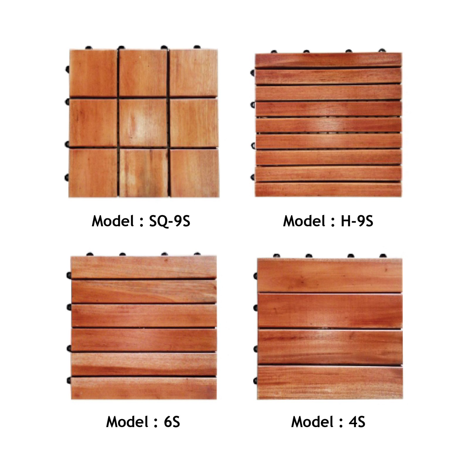 Interlocking Wood Tiles - Gambar 3